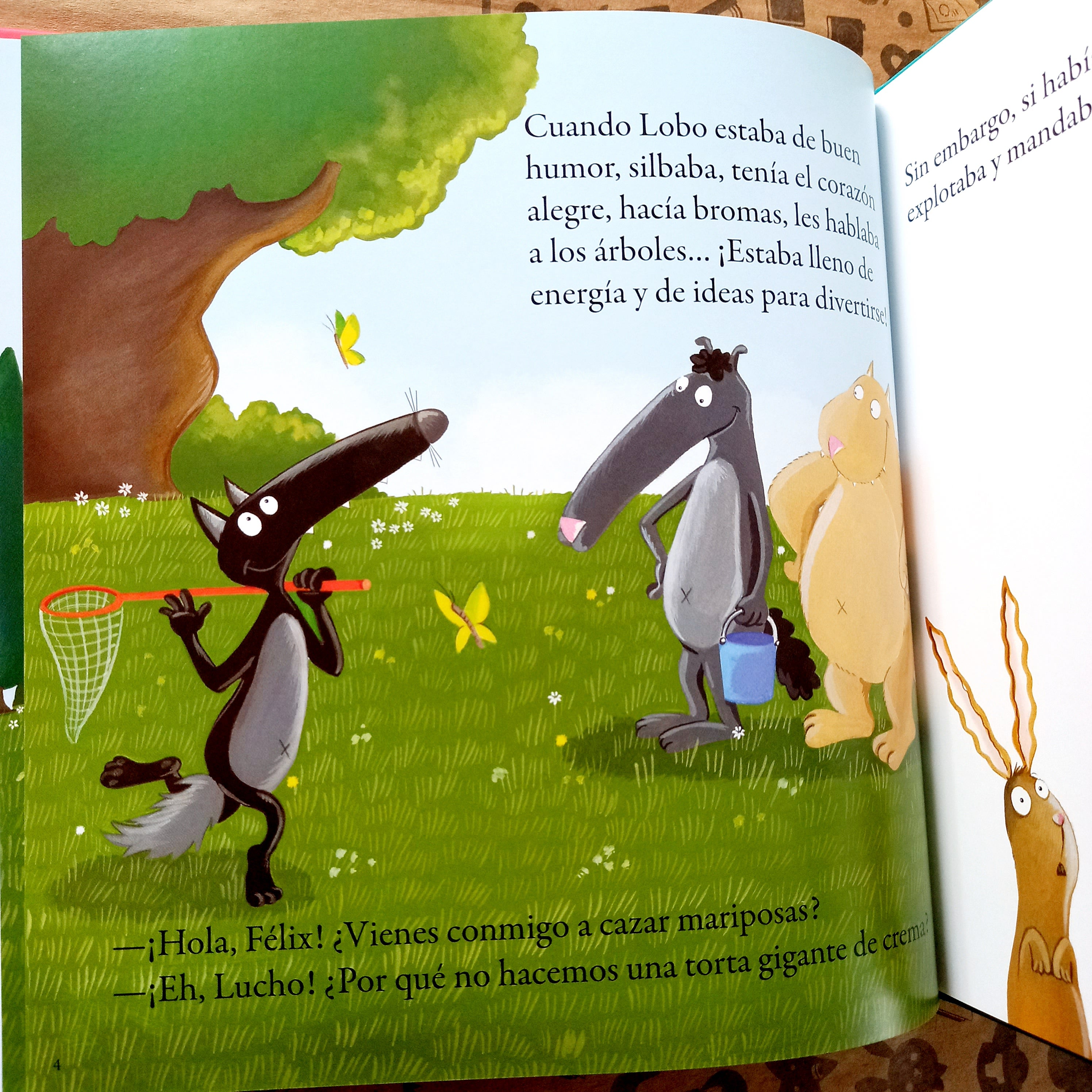 El lobo que dominó sus emociones El lobo que dominó sus emociones